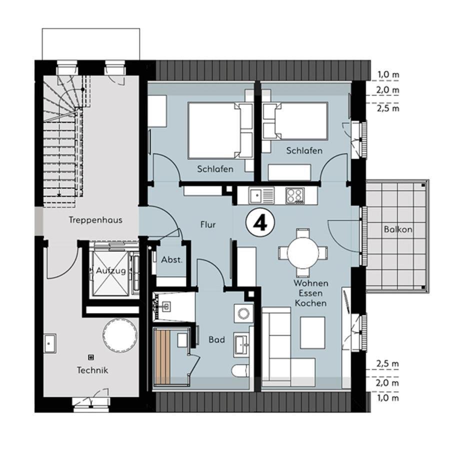Villa Dornkamp 4 - Luxurioese Ferienwohnung Fuer 4 Personen Inklusive Balkon Und Sauna 蒂门多弗施特兰德 外观 照片