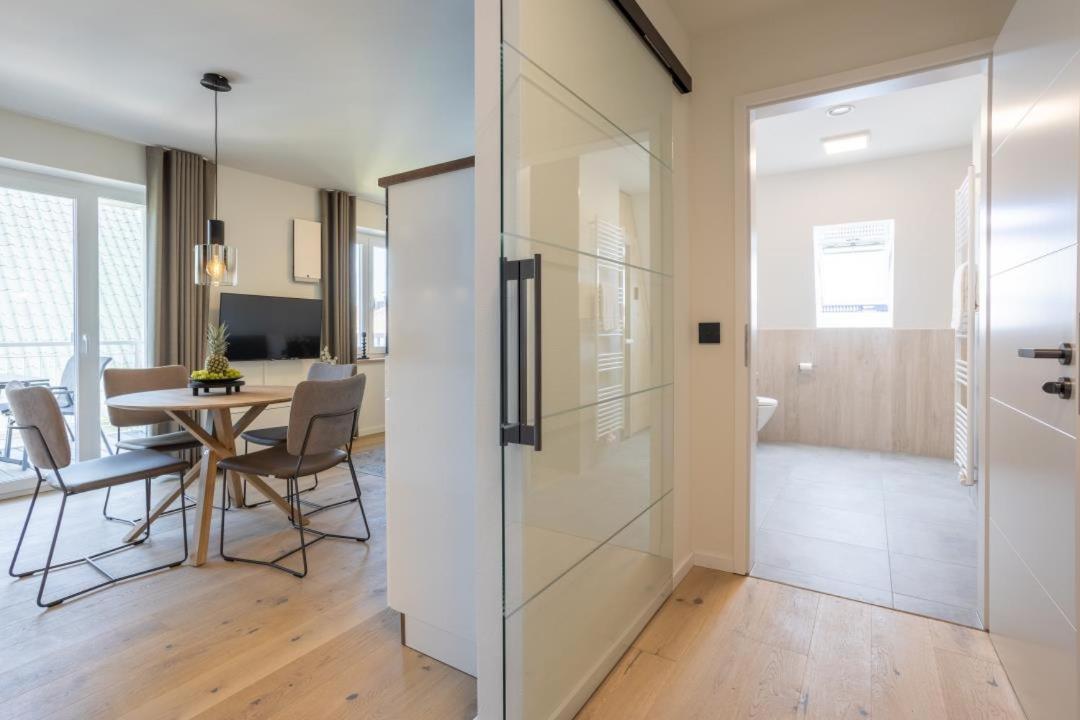 Villa Dornkamp 4 - Luxurioese Ferienwohnung Fuer 4 Personen Inklusive Balkon Und Sauna 蒂门多弗施特兰德 外观 照片