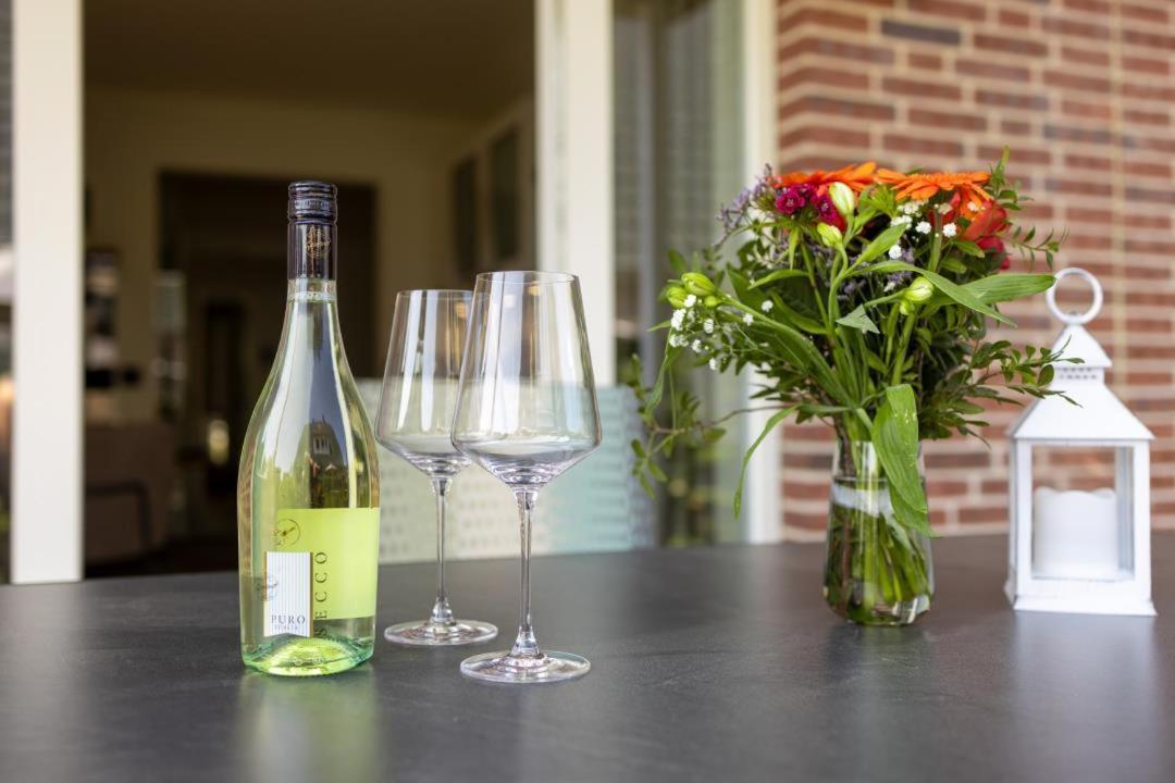 Villa Dornkamp 4 - Luxurioese Ferienwohnung Fuer 4 Personen Inklusive Balkon Und Sauna 蒂门多弗施特兰德 外观 照片